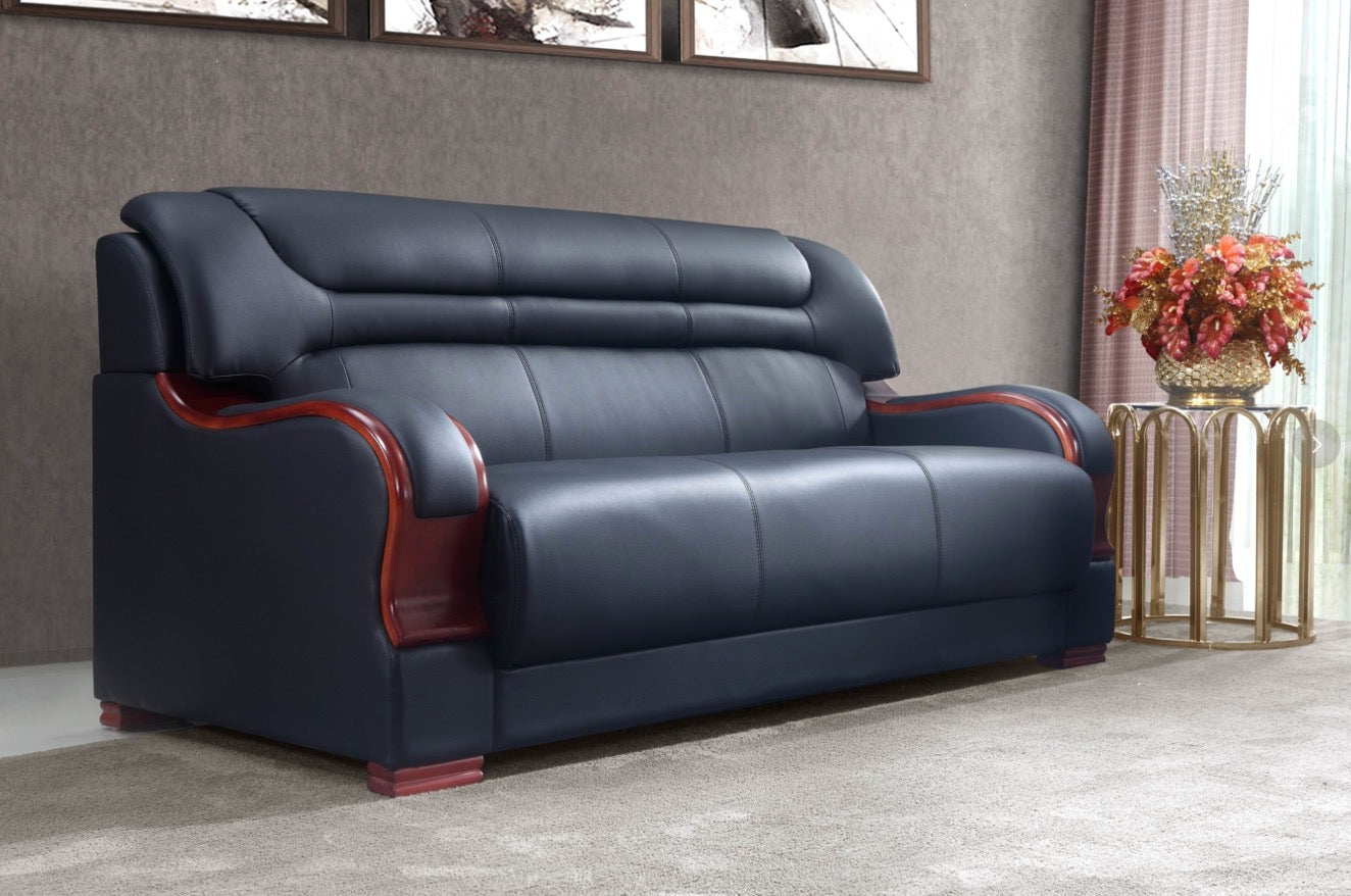Nusa 3 Seater PU Leather Sofa - Preorder Available